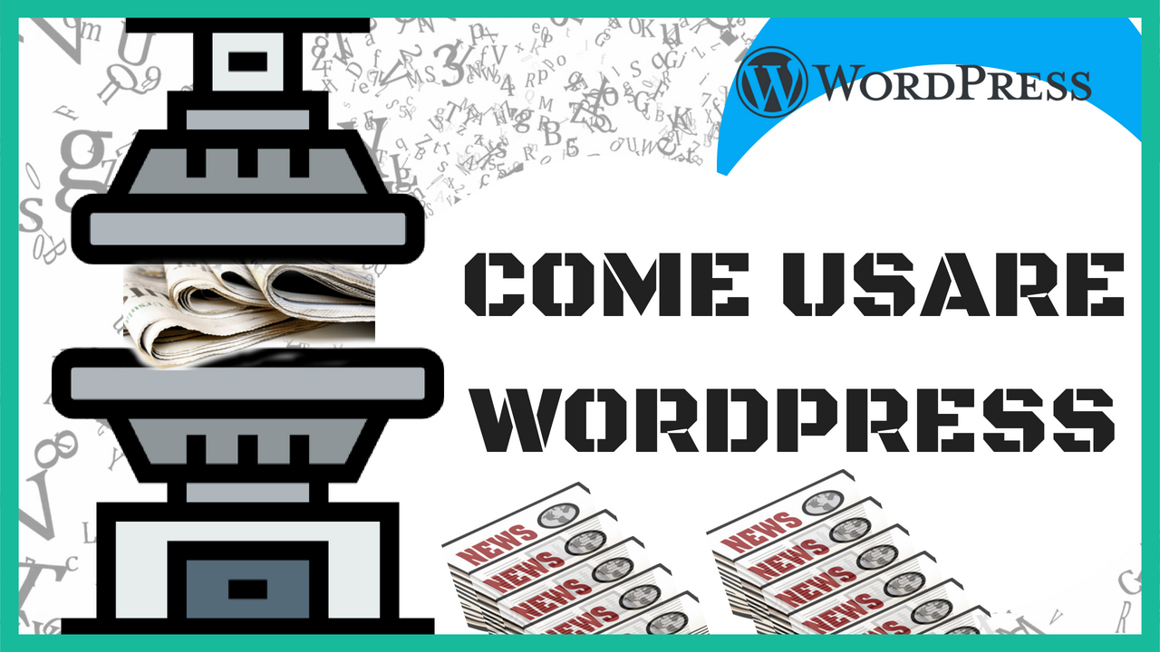 come usare wordpress