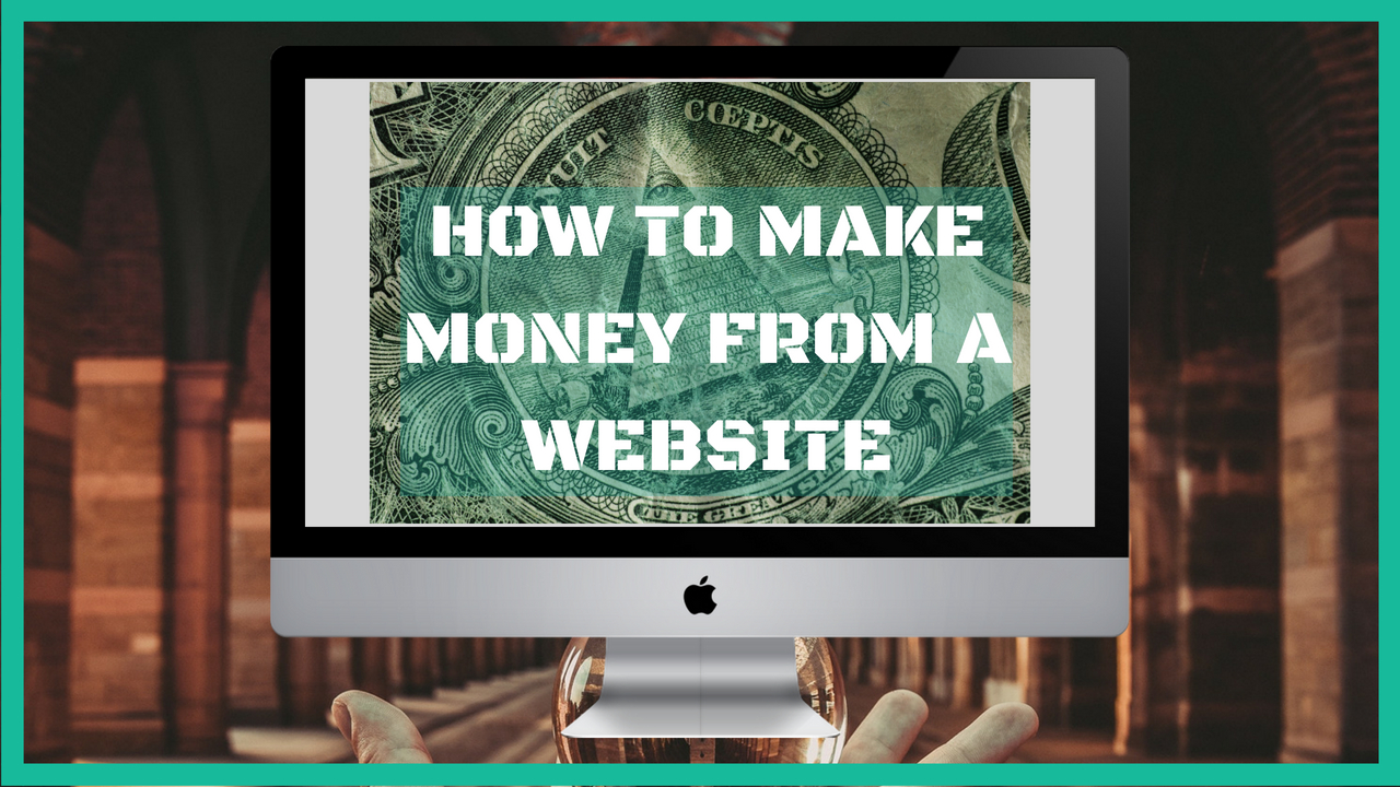 how to make money from a website