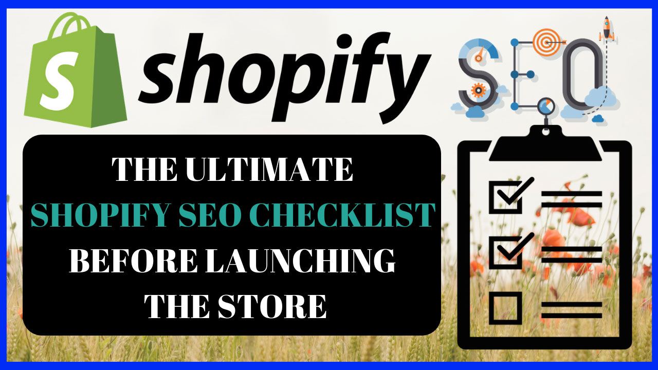 shopify seo checklist