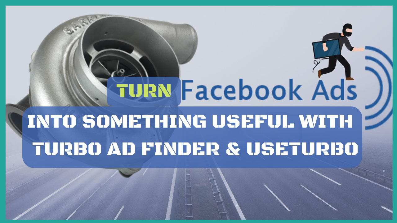 turn facebook into something useful with turbo ad finder